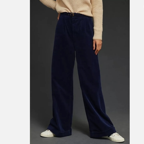 NEW! Mother the big league prep cuff heel corduroy pants, SIZE 28 1042 - Picture 1 of 9